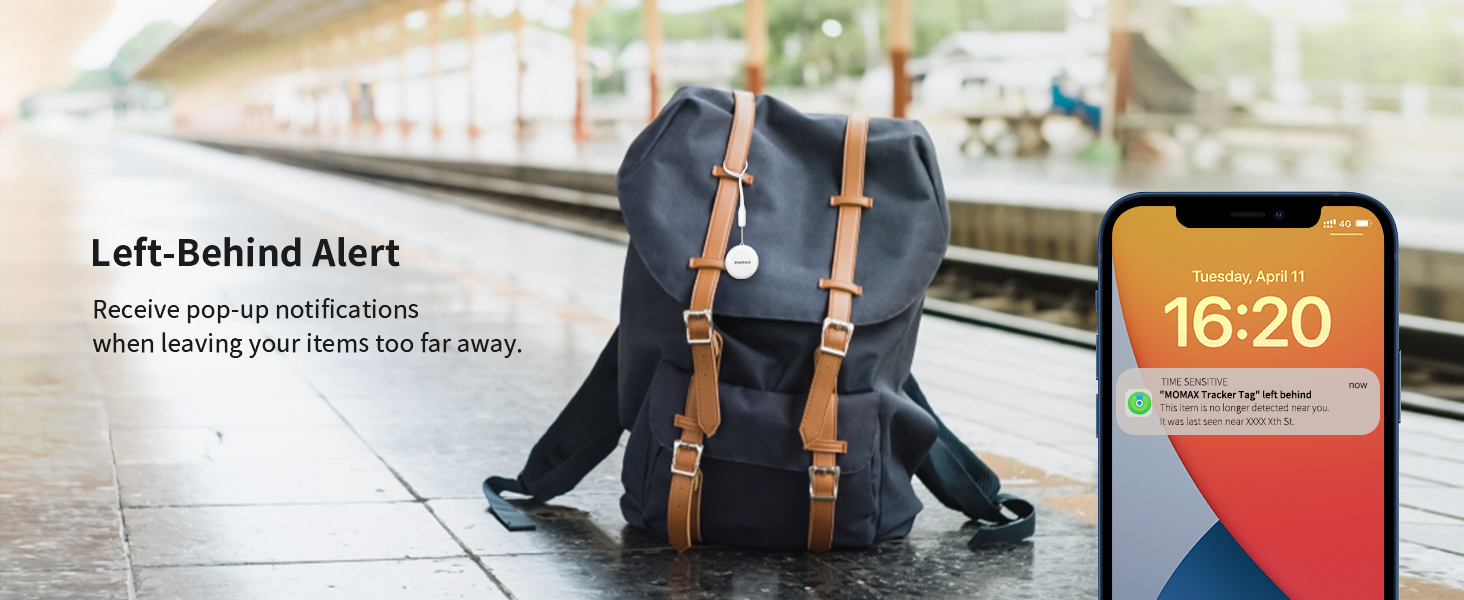 MOMAX Key Tracker