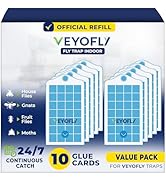 VEYOFLY Fruit Fly Traps for Indoors Refill, Gnat Traps for House, Fly Catcher, Fly Trap, Fly Trap...