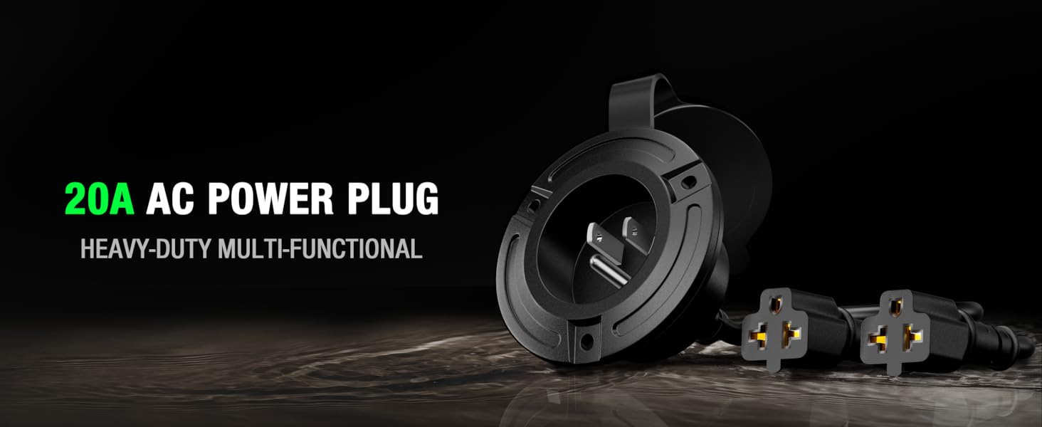 20A AC power plug