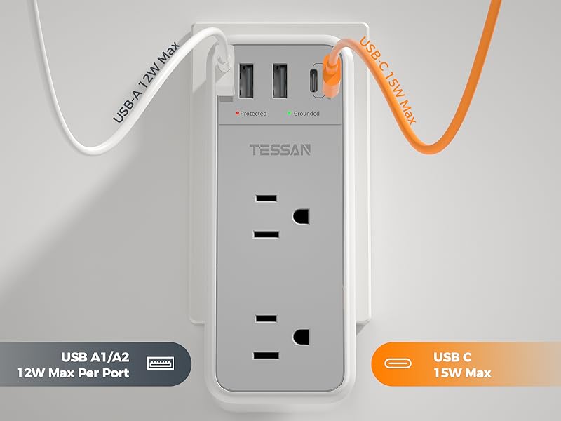 outlet extender with usb
