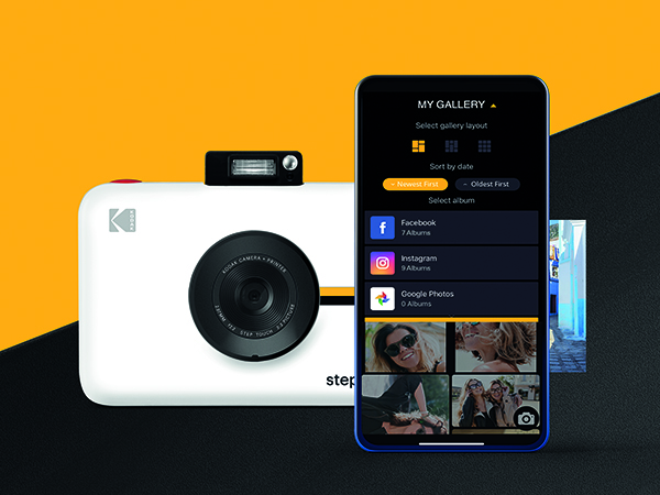 kodak step touch social media sharing 
