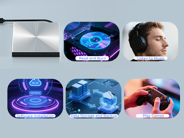  external Bluray DVD reader 