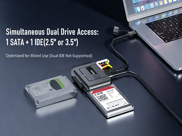 USB C to SATA IDE Adapter