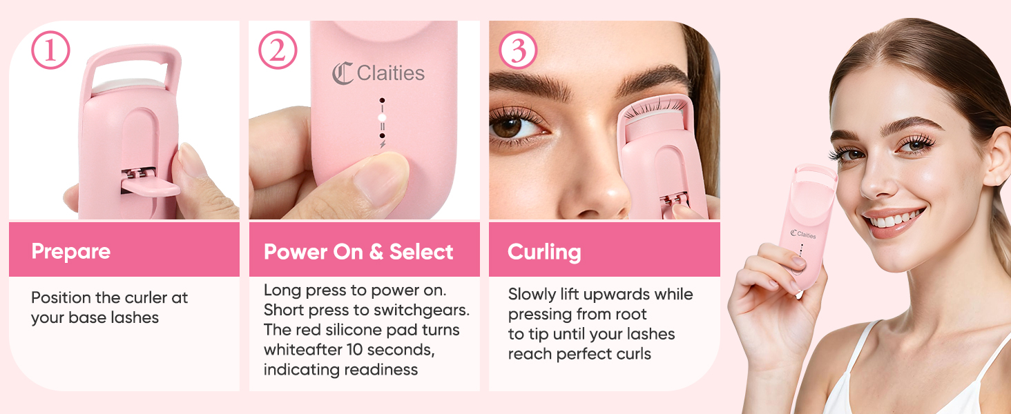 heated eyelash curler
