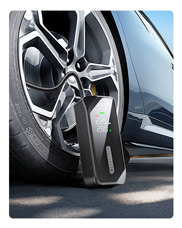 portable tire inflator