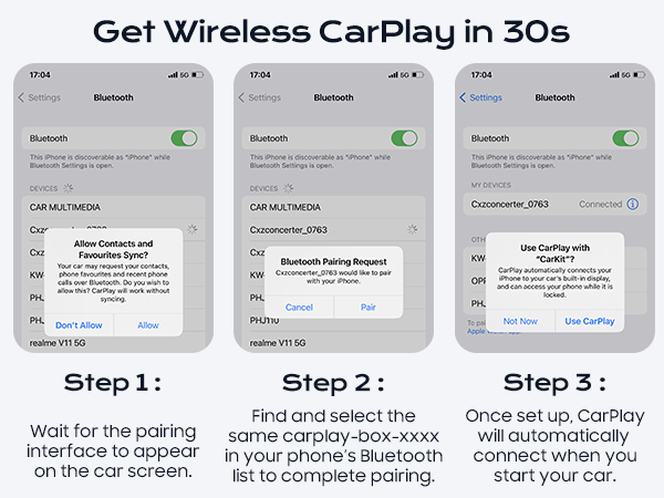 Wireless CarPlay Adapter
