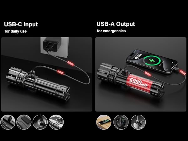 flashlight rechargeable