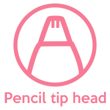 Pencil tip head