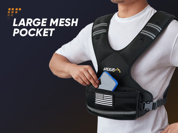 adjustable weighted vest