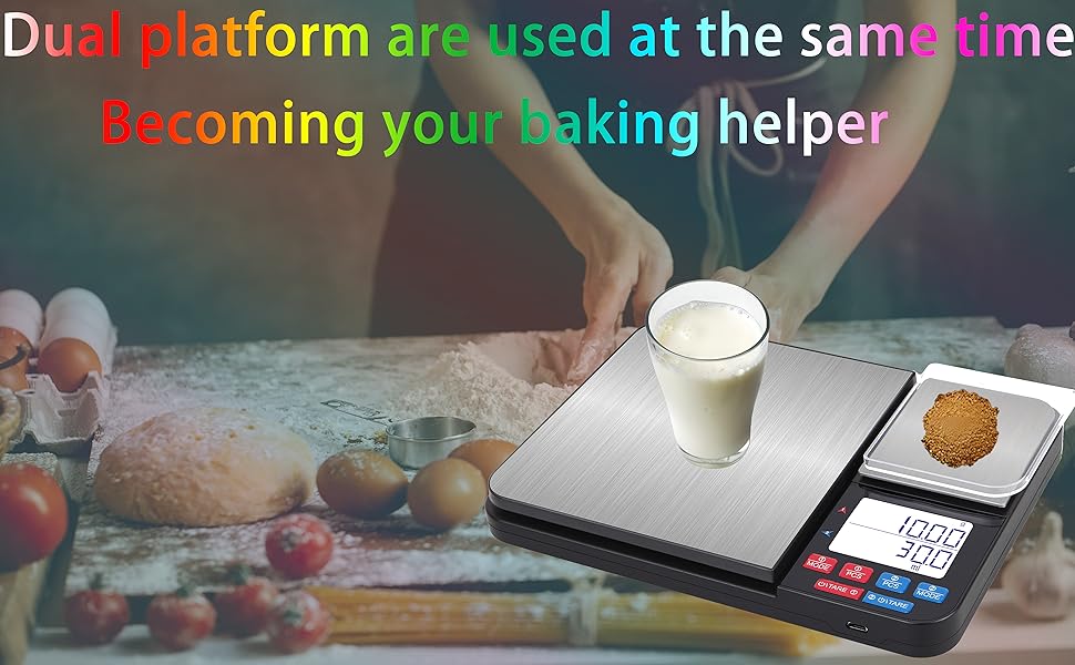 Dual Scale/Dual Precision Electronic Scale One Scale for Both Use