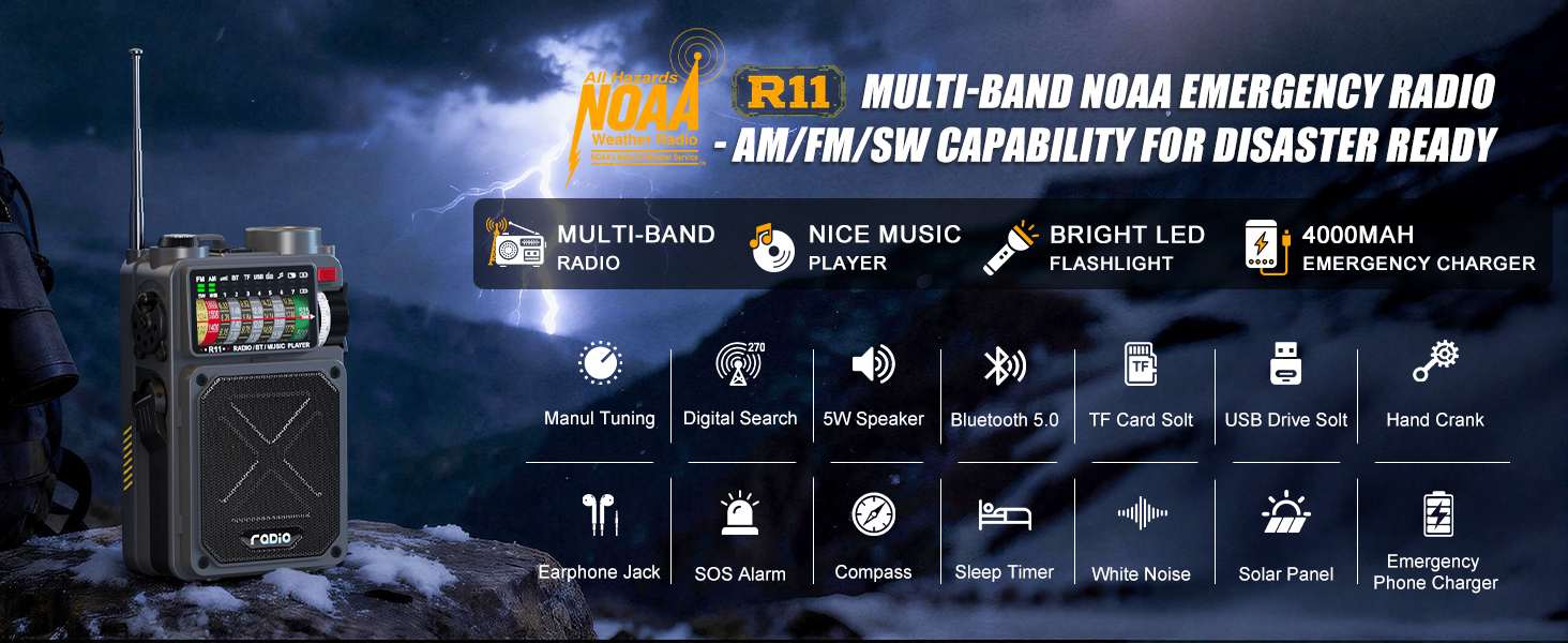 emgykit emergency crank radio