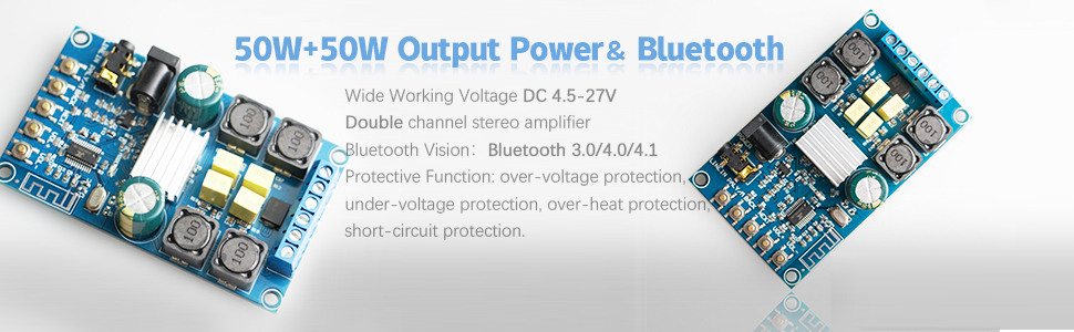 BLUETOOTH AMPLIFIER BOARD