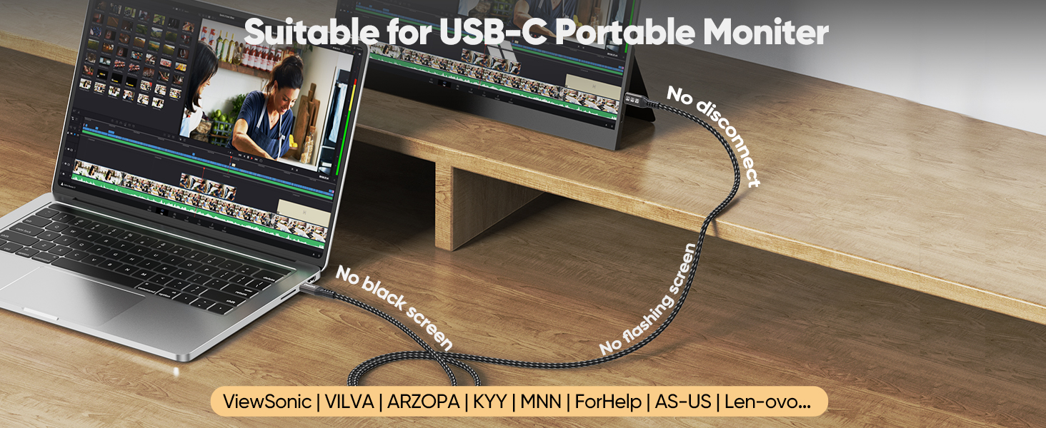 usb c monitor cable