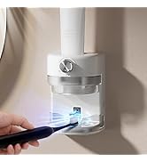 Automatic Toothpaste Dispenser, Wall Mounted Electric Toothpaste Dispenser for Kids and Adults,To...