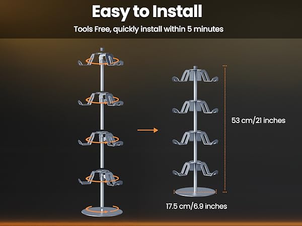 controller and headset stand