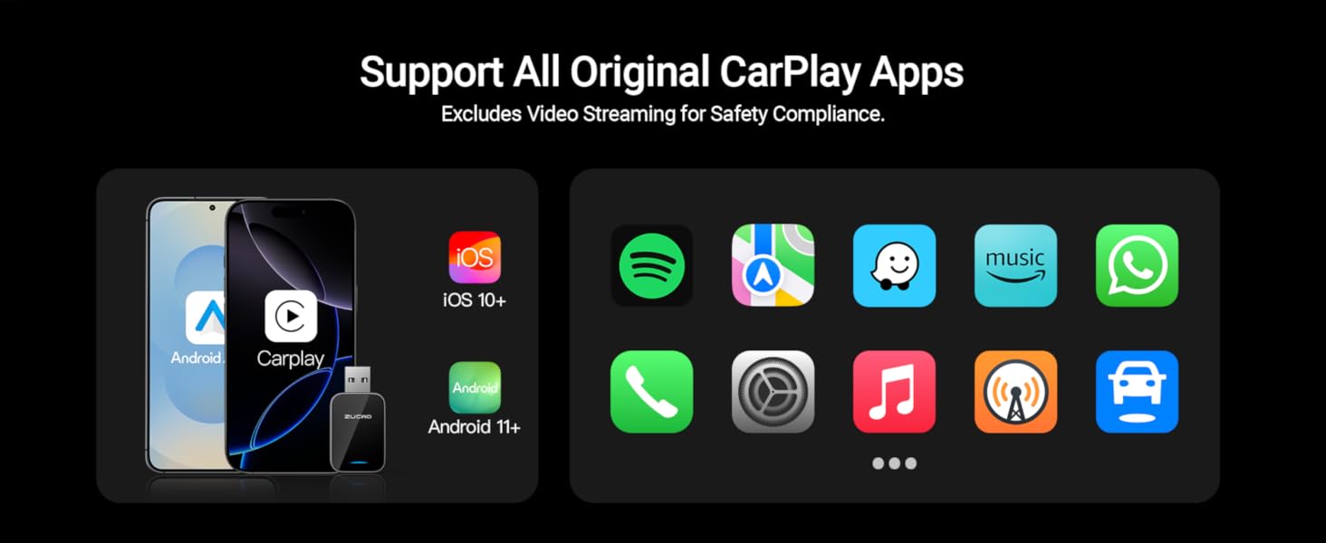 andriod auto carplay adapter