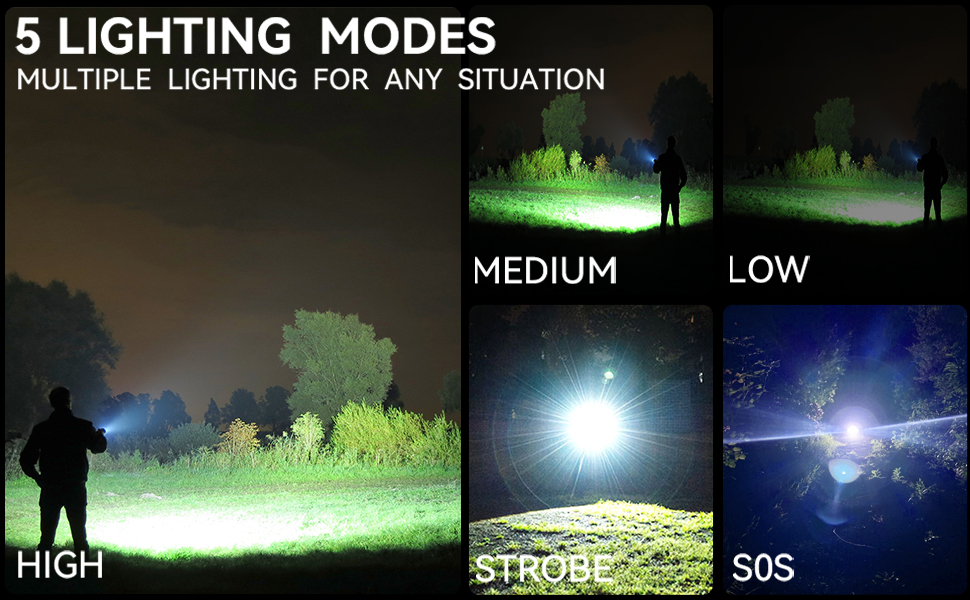 flahlights high lumens