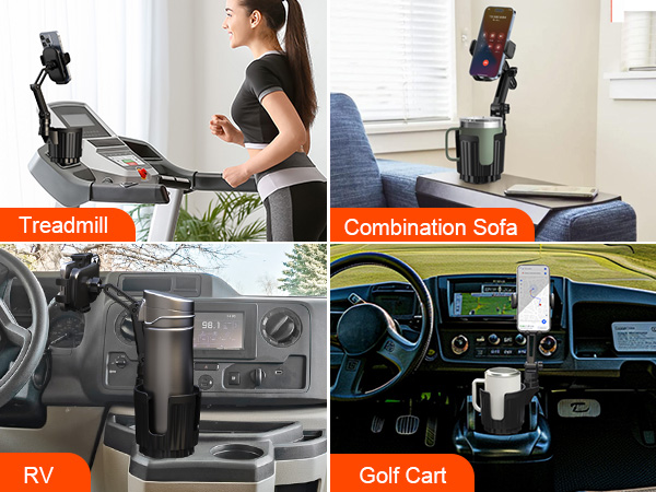 Phone Mount for Car Cup Holder A+ 5-1