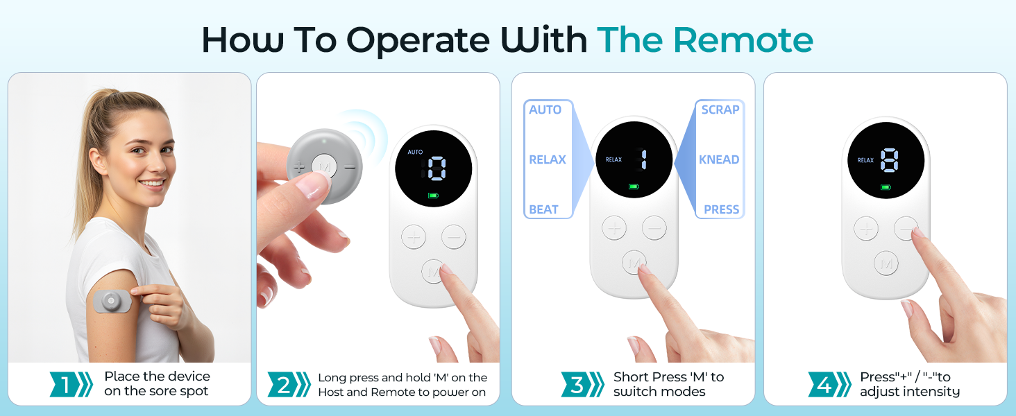 electric stimulator physical therapy wireless tens tems/ems unit muscle