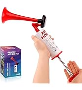 Handheld Air Horn, BANHAO Aluminum Loud Noise Maker Safety Boat Car Sports Events Handheld Air Pu...