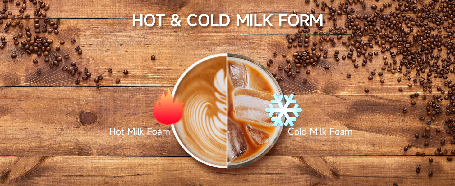 HOT &amp;amp; COLD MILK FORM