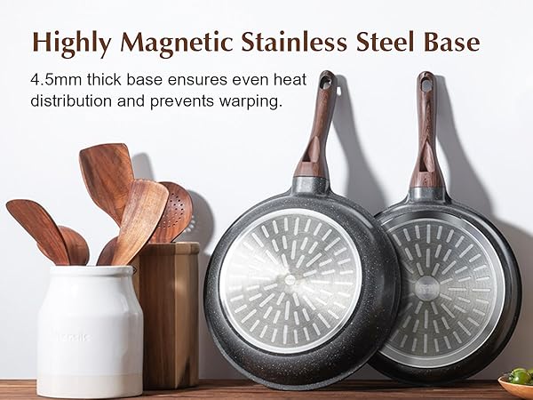 Stainless Steel Induction Cookware Compatible with All Stoves