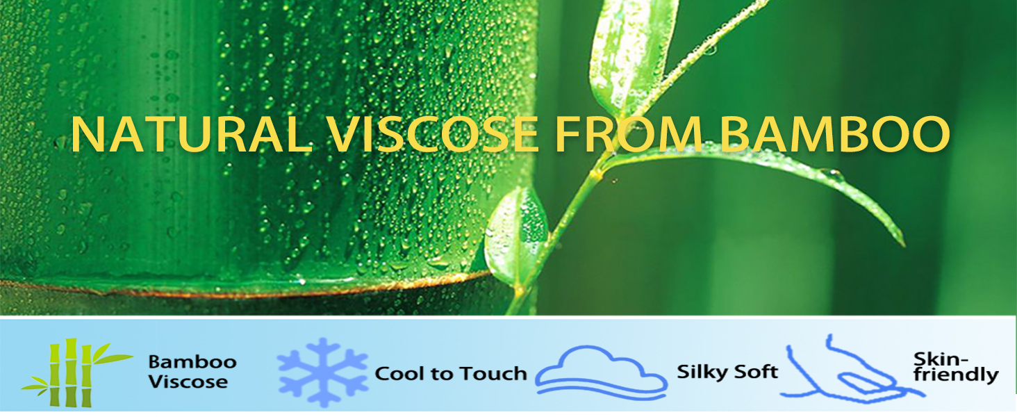 Bamboo Viscose Zippered Pillow Cases