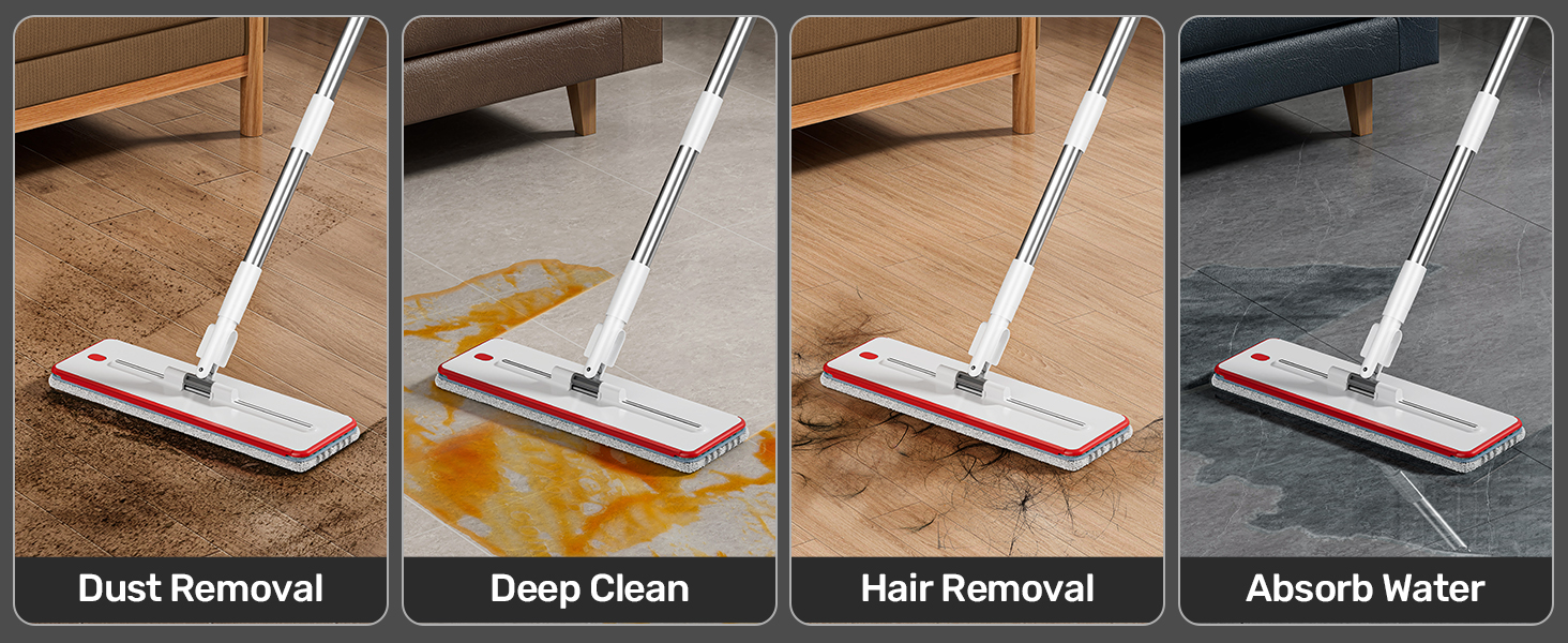 flat mop and bucket system