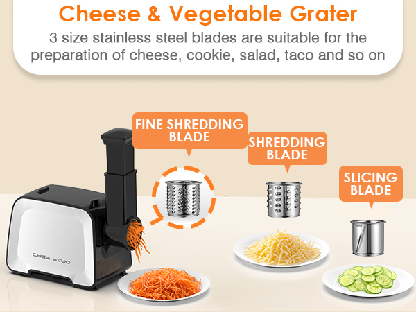 electric meat grinder Cheese &amp; Vegetable Grater for home use CHEFFANO Life