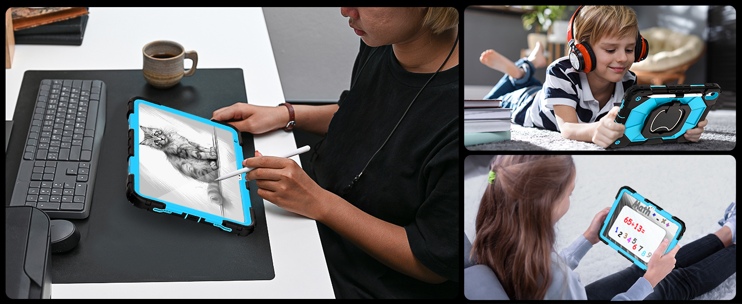 ONLY designed for apple iPad 10th generation 10.9 inch 2022 Released (Model :A2696/ A2757/ A2777)