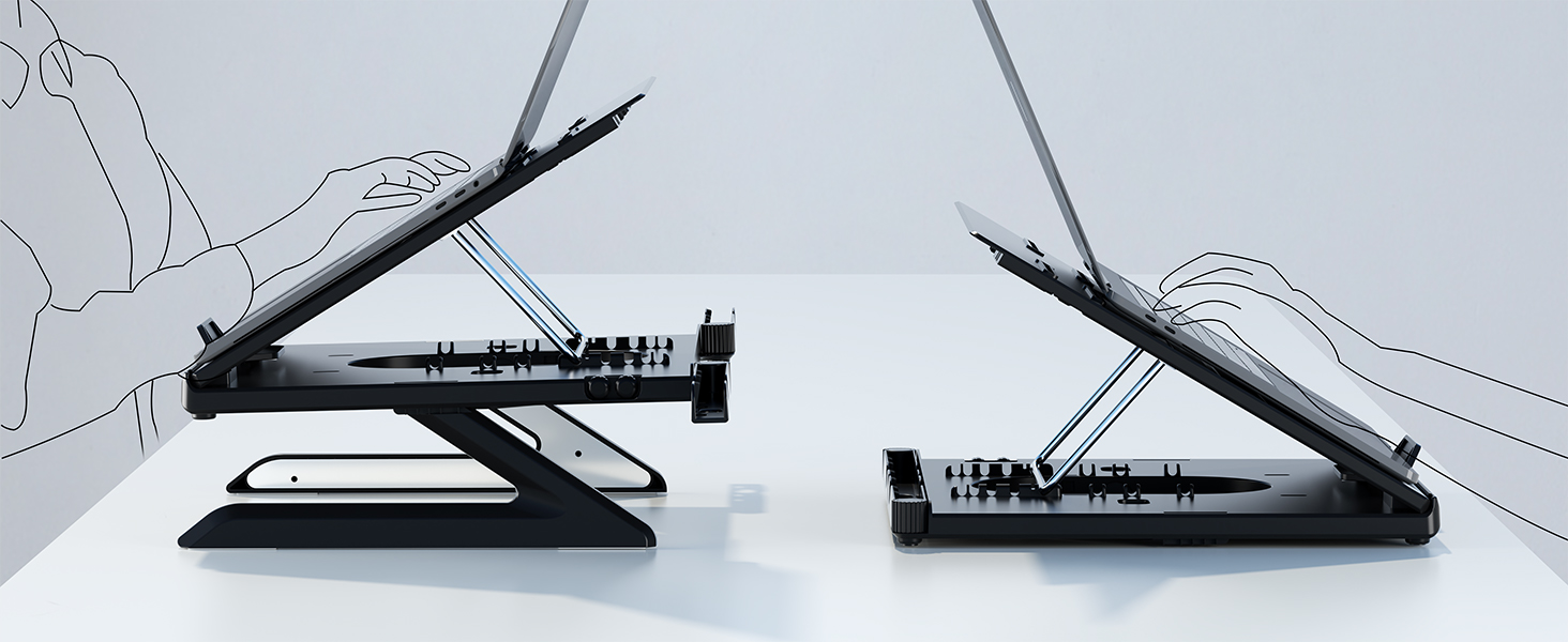 Laptop stand for desk