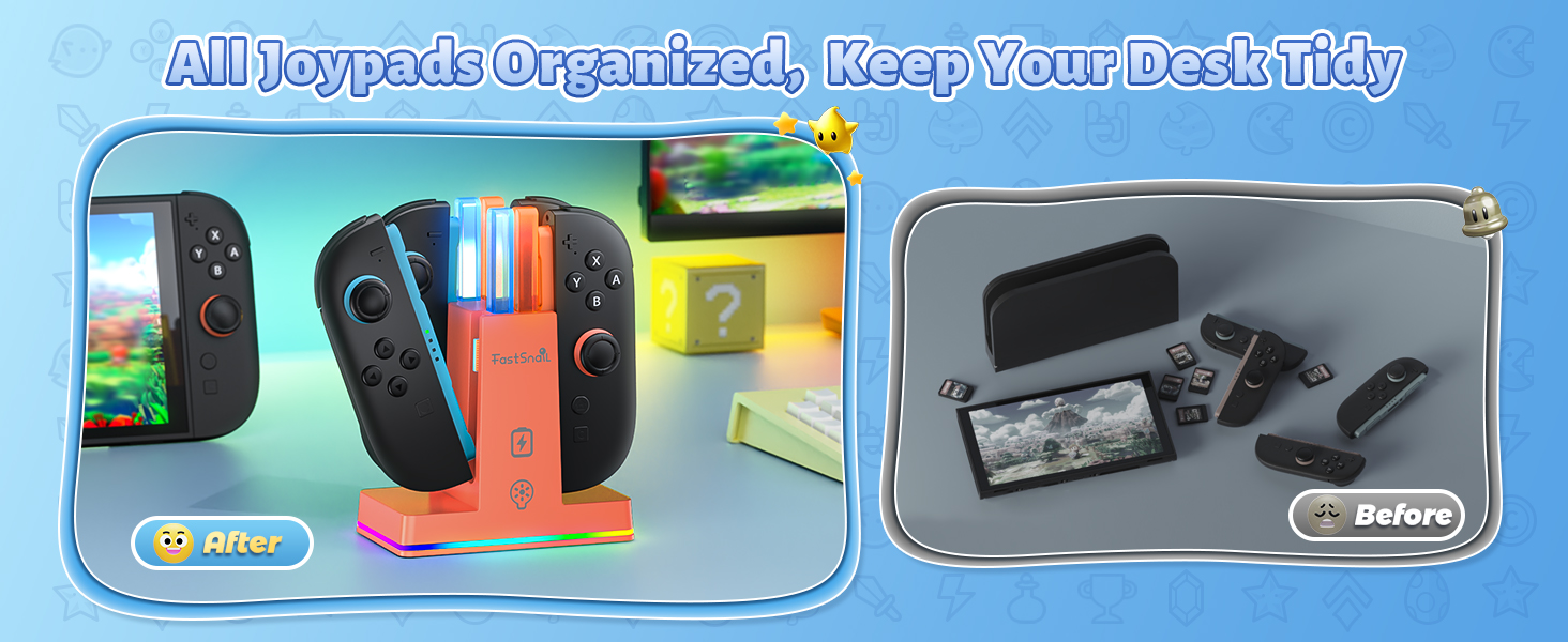 switch 2 joycon charging dock