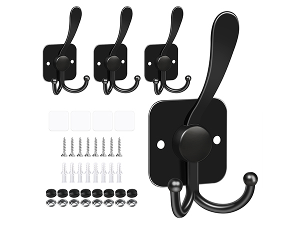 metal coat hooks