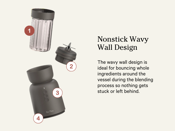 nonstick pot pan blender sharp blades smoothies shakes ninja bullet magic watts steel food processor