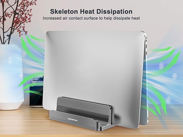 Vertical Laptop Stand Holder