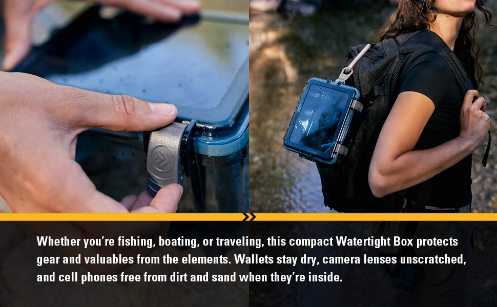 paddle board, waterproof, storage box, plastic storage container, container, lake, surfing accessory