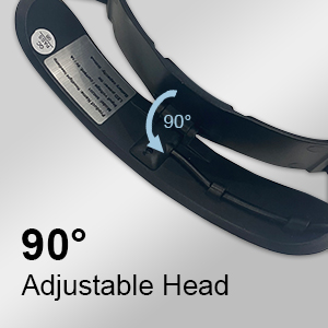 90° Adjustable Head