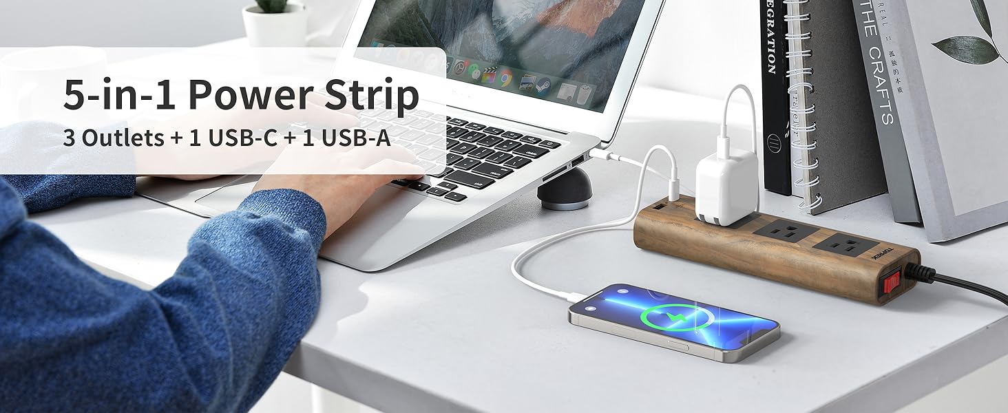 5-in-1 Power Strip