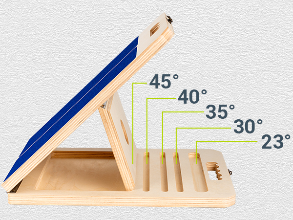 slant board for calf stretching