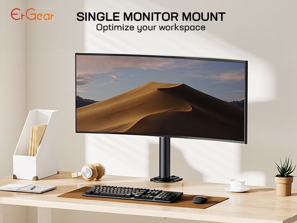 monitor desk mount