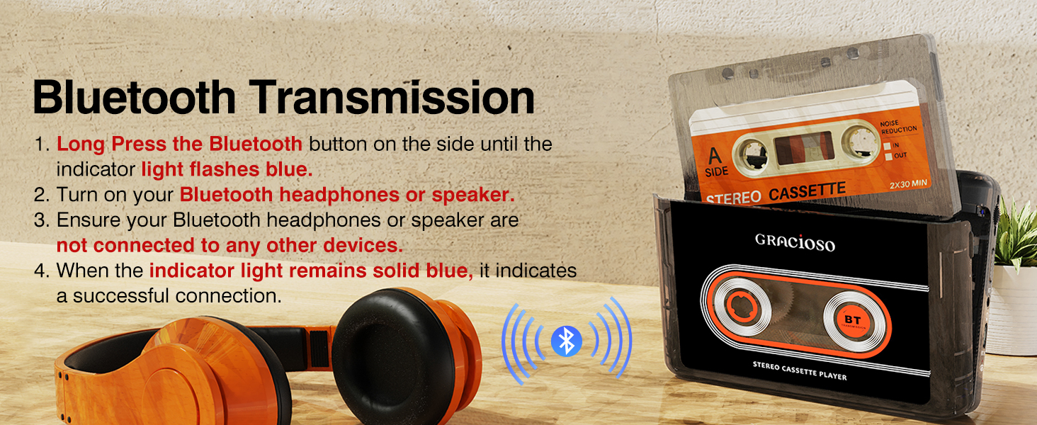 bluetooth cassette