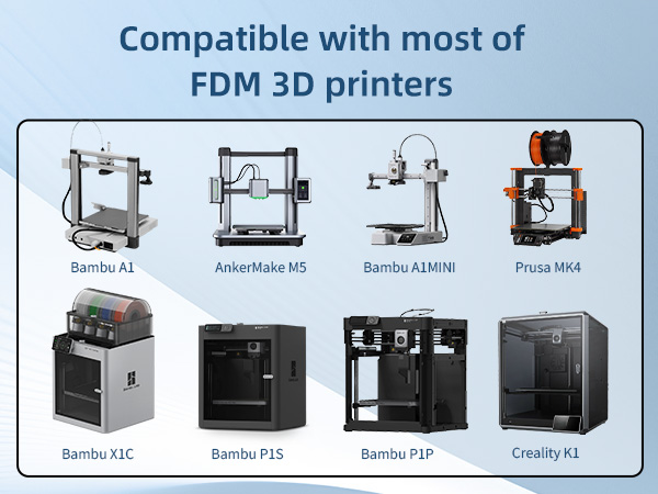 compatible 3D printers 1