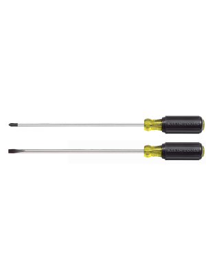 Long Blade Slotted and Phillips Screwdriver Set