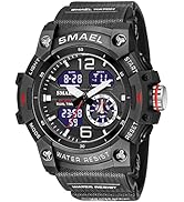 Mens Digital Watch,Military Watches for Men Outdoor Sport Watch with Stopwatch/Waterproof/Chronog...