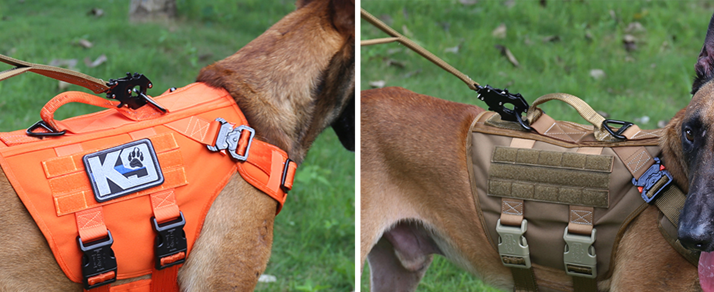 dog harness metal buckles