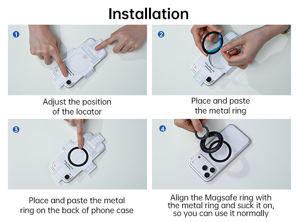 Phone Ring Holder Grip for MagSafe