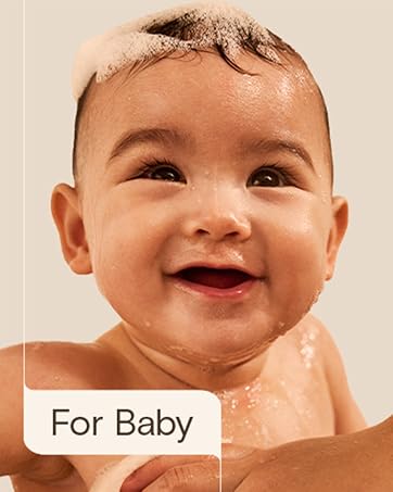 Gentle baby skincare with nourishing oat for healthy-looking skin