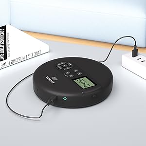 MEGATEK CP27BR Portable CD Player with Rechargeable Battery