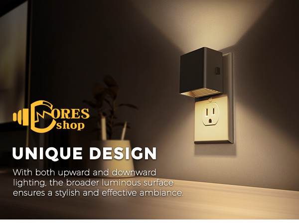 led night light plug in