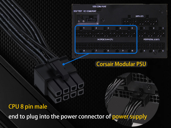  CPU Cable for Corsair